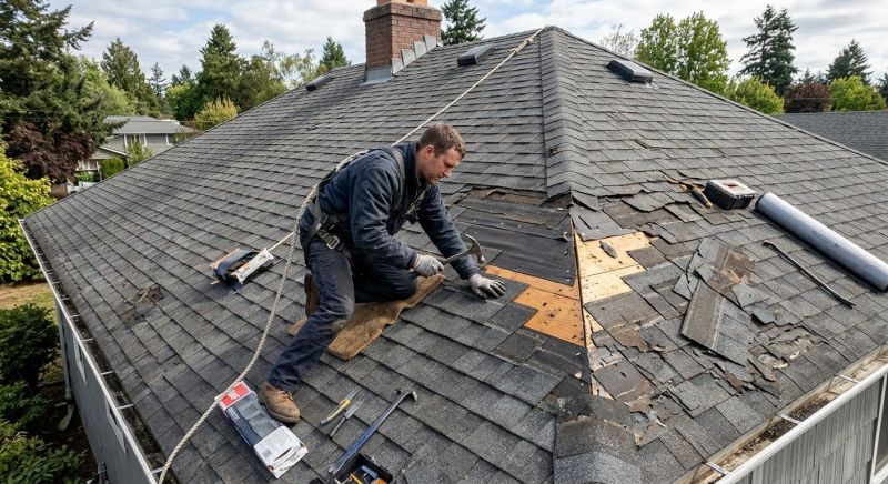Asphalt Shingle Roof Repair