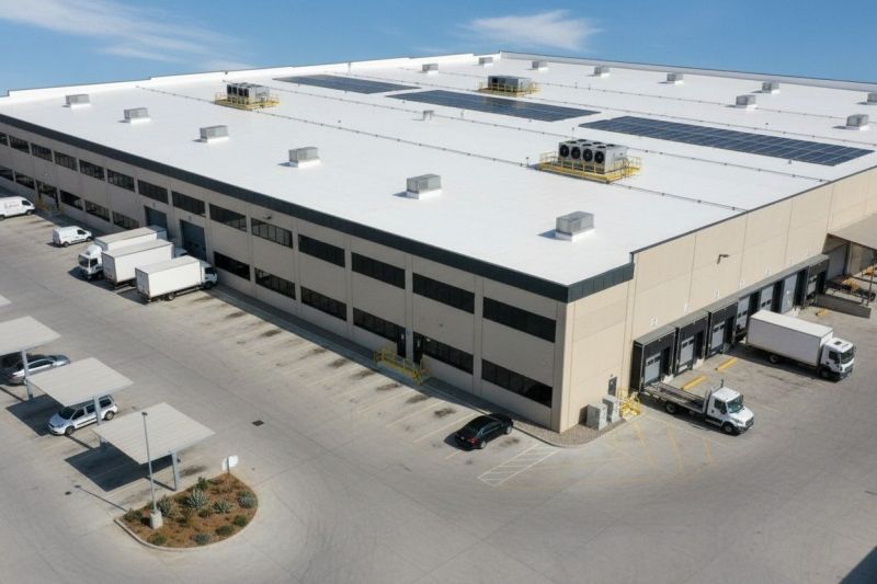 Commercial Asphalt Roof Installation