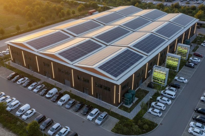 Commercial Asphalt Roof Installation