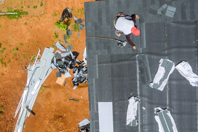 Commercial Asphalt Roof Installation