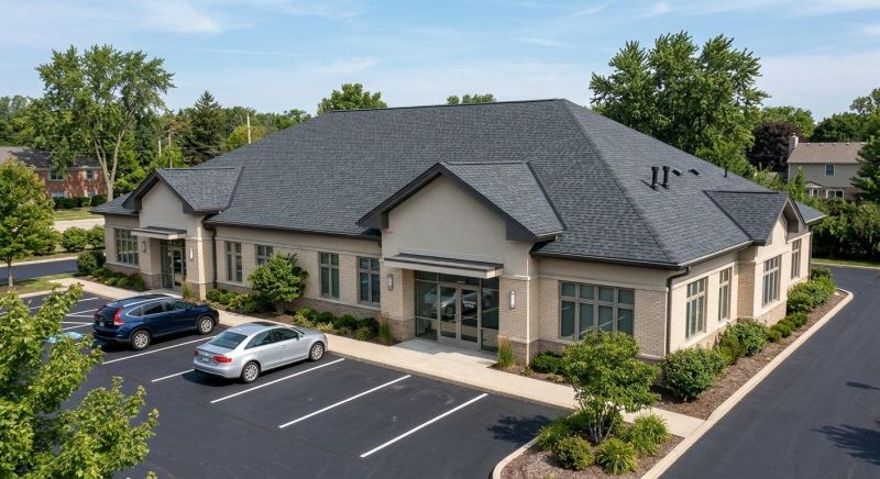Commercial Asphalt Roof Installation
