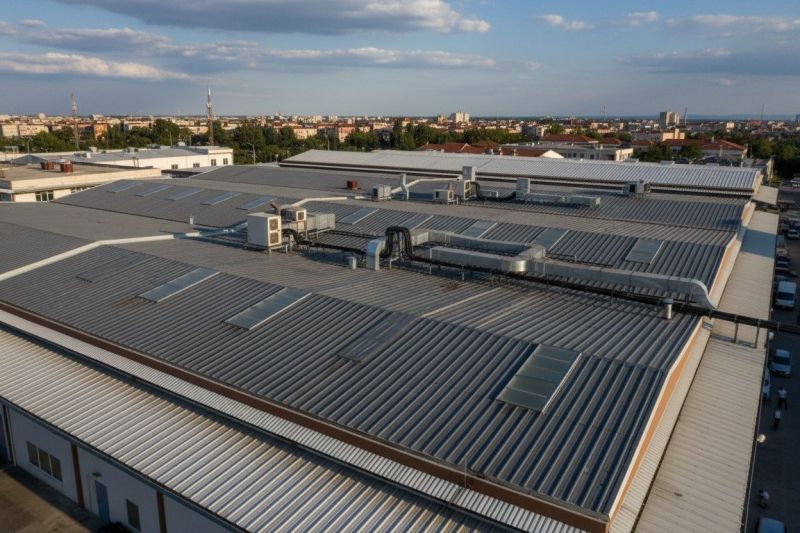 Commercial Asphalt Roof Installation
