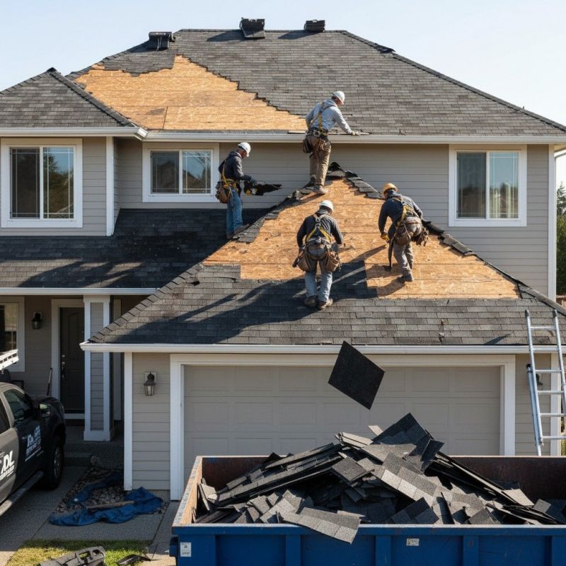 Commercial Asphalt Roof Replacement