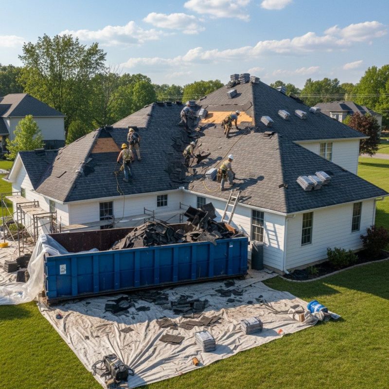 Commercial Asphalt Roof Replacement
