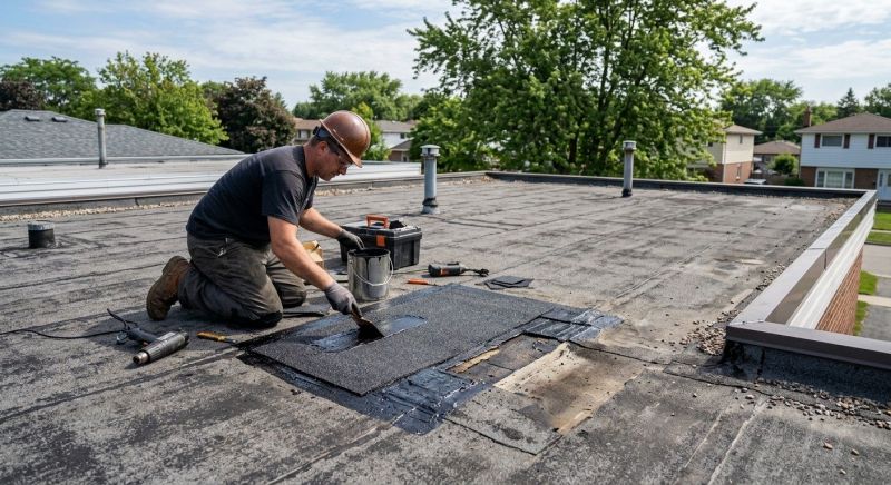 Commercial Flat Roof Repair
