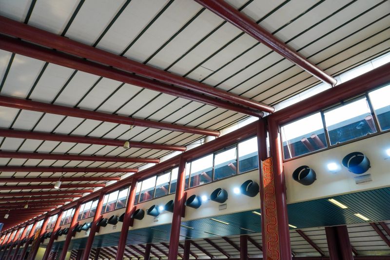 Commercial Metal Roof Painting
