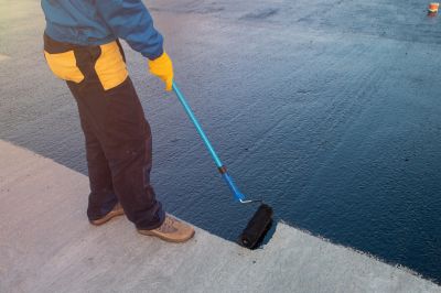 Commercial Metal Roof Painting