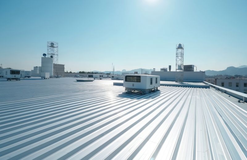 Commercial Metal Roof Painting