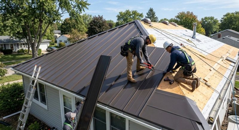Composite Roof Installation