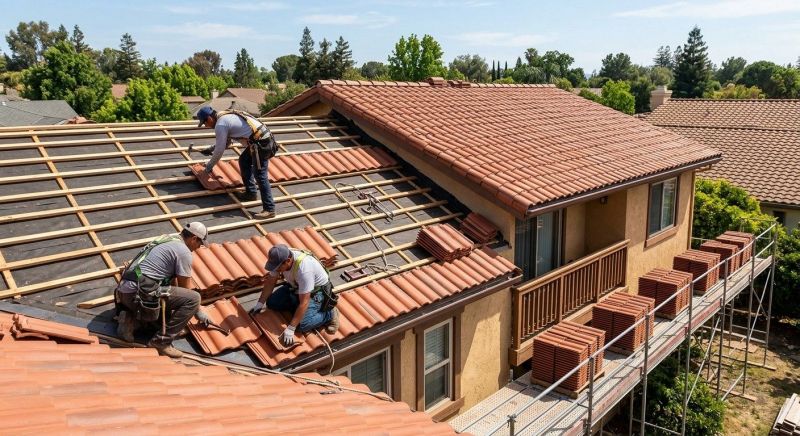 Composite Roof Installation