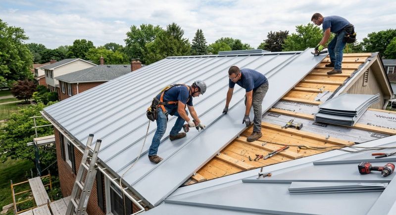 Composite Roof Installation