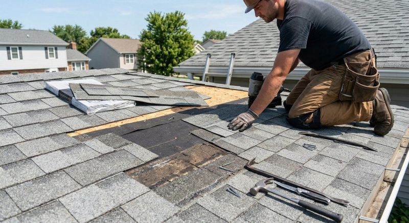Composite Roof Installation