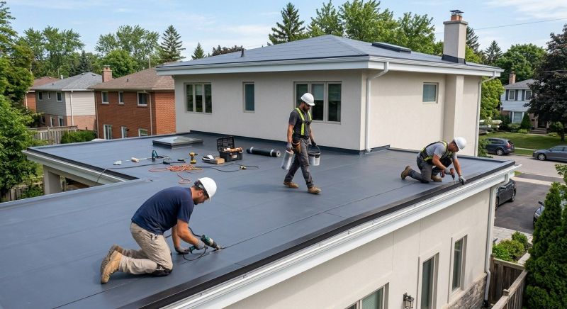 Flat Roof Installation