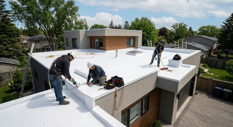 Flat Roof Installation