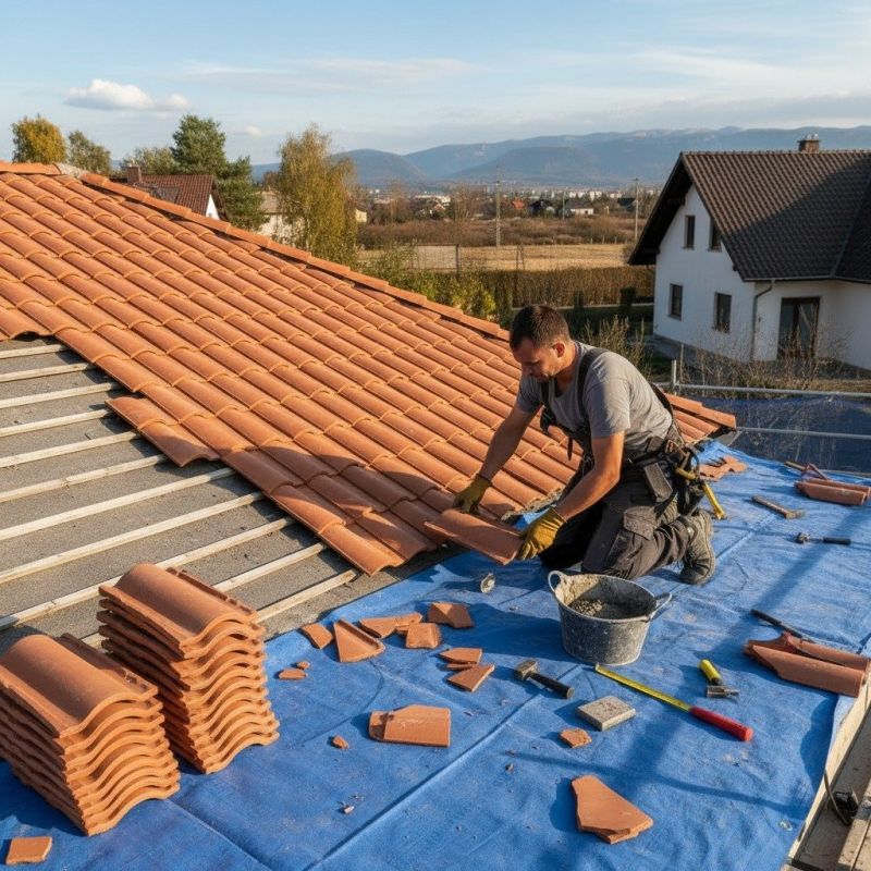 Repair Broken Roof Tiles