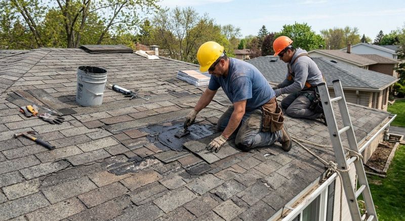 Repair Missing Roof Shingles