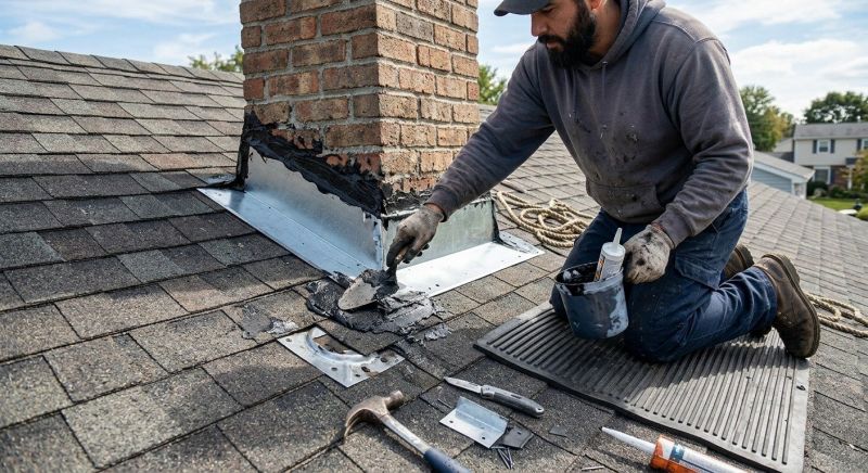 Roof Flashing Repair In Covina