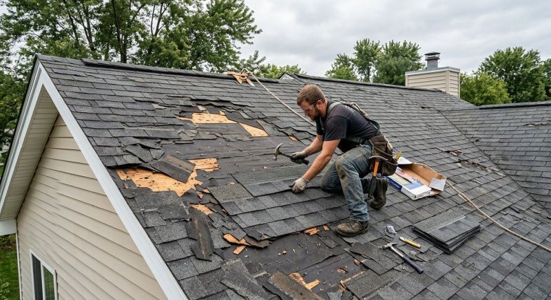 Storm Damage Roof Repair