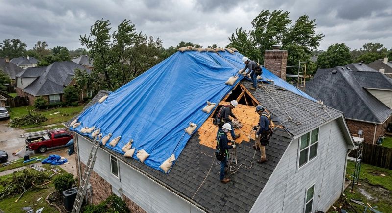Storm Damage Roof Repair