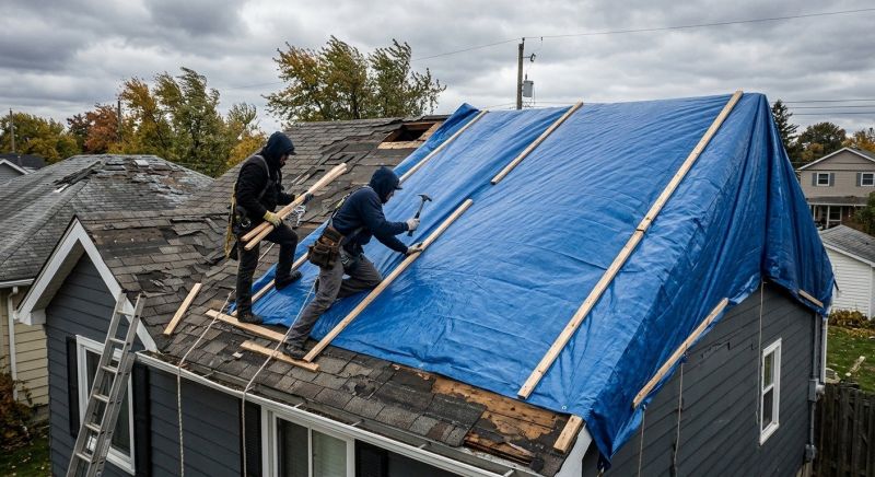 Storm Damage Roof Repair
