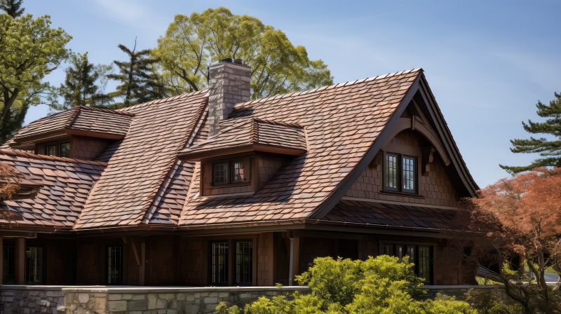 Wood Shake Roof Installation