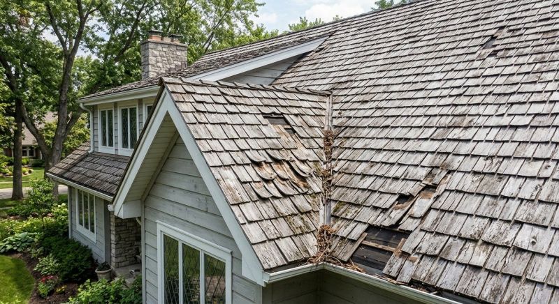 Wood Shake Roof Repair